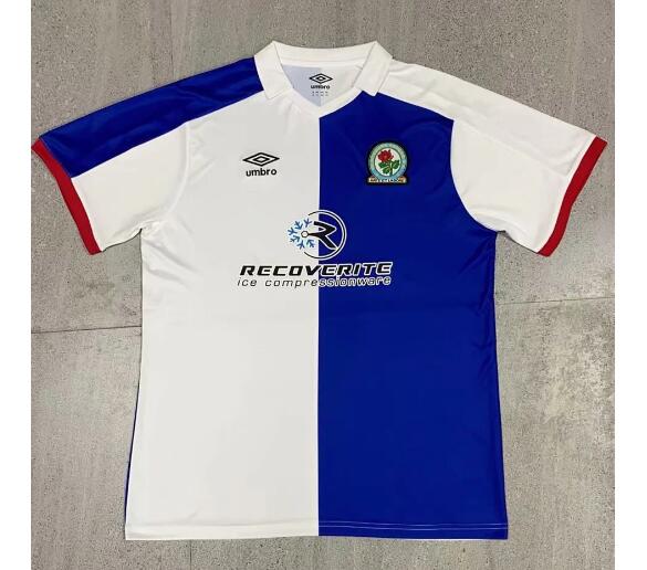 Blackburn Rovers Home Kit Soccer Jersey 2020/21